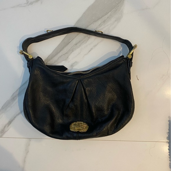 Burberry Bags Burberry Pebbled Leather Small Shoulder Bag Beautiful Classic Style Poshmark